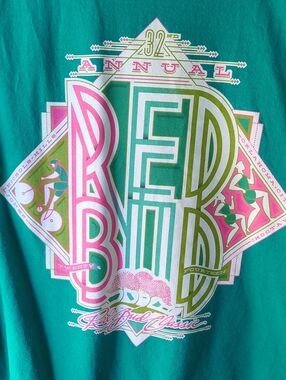 2014 Women's Teal Red Bud Classic Officials T-shirt Size L